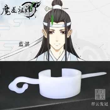 Maestru de Demonic Cultivarea Mo Dao Zu Shi Lan Wangji Ac de păr de Păr Stick Coroana articole pentru acoperirea capului Kanzashi Cosplay Prop Wei Wuxian