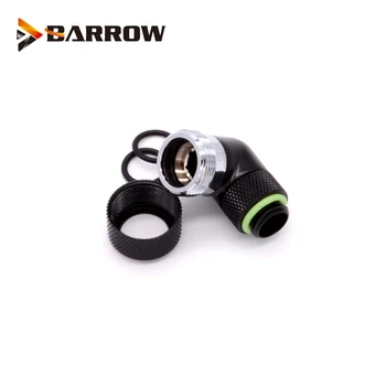 BARROW 90 de Grade Montarea folosi pentru OD12mm/OD14mm/OD16mm Greu Tub la Îndemână Compresie Cupru Montaj Dublu Interfață 4buc/loturi
