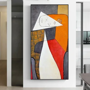 Rezumat Picasso Celebre Tablouri Canvas Postere si Printuri Reproduceri de Arta de Perete Imagini Cuadros pentru Living Decorul Camerei