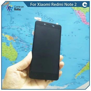 Pentru Xiaomi Hongmi Note 2 Redmi Nota 2 Nota 2 LCD ecran display+ touch digitizer original, cu cadru de 5.5 inch cu INSTRUMENTE