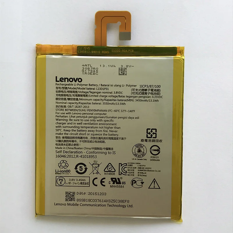 مميزات بانوراما خيانة  Original L13d1p31 3550mah Pentru Lenovo Pad A3500 S5000 S5000-h Tab3 7 Tb3  710i 710f Tab 2 A7 A7-30 A7-10f A7-20f Baterie cumpara online ~ Piese  Telefoane Mobile - Crosulsnm.ro