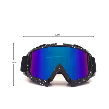 Ochelari de schi Iarna Windproof Snowboard Schi Ochelari de Sport in aer liber Anti-ceață de Praf Motocros, Ciclism Bărbați Femei Ochelari de Zăpadă