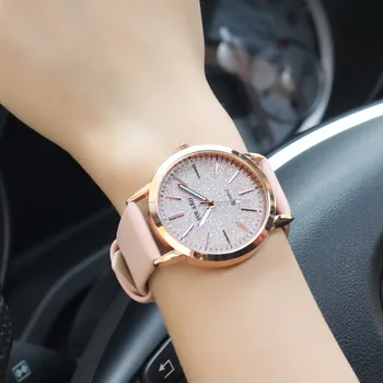 2019 Nou Brand de Lux din Piele Cuarț pentru Femei Ceasuri Doamnelor Ceas de Moda pentru Femei Ceasuri de mana Ceas Relogio Feminino Masculino