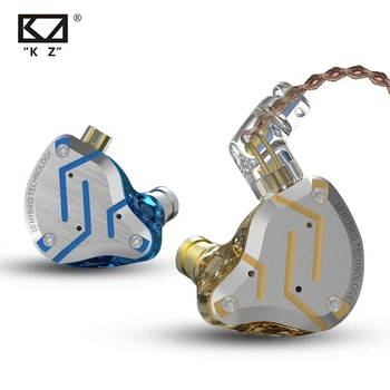 KZ ZS10 PRO 4BA+1DD Hibrid HIFI Metal Cască În ureche Căști Sport a Zgomotului Căști AS10 AS16 ZST ZSN ES4 T2 ZSX C12