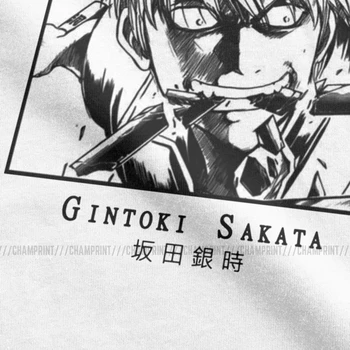 Gintama Gintoki Tricouri Barbati Manga Elizabeth Maid Sama Katsura Kagura Rață Anime Bumbac Tee Tricou Maneca Scurta 4XL 5XL