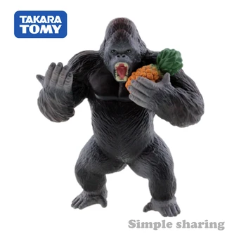 Takara Tomy ANIA Animal Advanture CA-36 Gorilla + Ananas Sălbatice Rășină Educative pentru Copii Mini figurina Jucarie Fleac