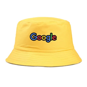 2019 solid google scrisoare de imprimare Găleată Pălării bărbați Pescar Pălăria în aer liber, de călătorie pălărie de Soare Capac de Pălării pentru Femei hip hop panama capac