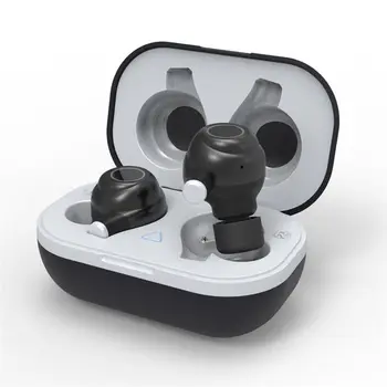 S6 Bluetooth Căști IPX 7 impermeabil Sporturi binaurale set cu cască fără fir Sunet Stereo Căști cu Microfon și de Încărcare cutie