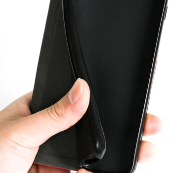 De lux PU Caz din Piele Pentru OPPO Realme X2 Flip case Pentru OPPO Realme XT OPUS K5 Caz de Telefon Moale TPU Silicon Capac Spate