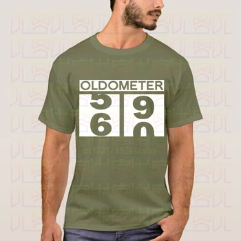 Cele mai noi de Vară 2020 Oldometer a 60-a Aniversare Logo Cotton Crewneck Populare Tricou Homme Topuri Teuri S-4XL