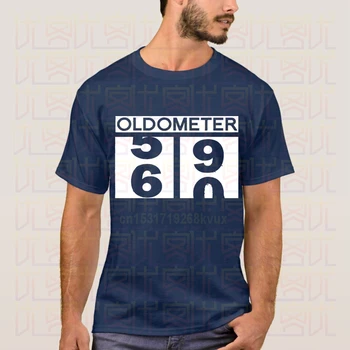 Cele mai noi de Vară 2020 Oldometer a 60-a Aniversare Logo Cotton Crewneck Populare Tricou Homme Topuri Teuri S-4XL