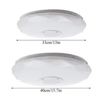 200W WiFi Moderne RGB LED Lumini Plafon Difuzor bluetooth Lampa de Dormitor Control de la Distanță Estompat Lumina Inteligent Cu google