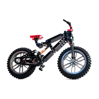 Munte Pliere Biciclete Model poate fi Transformată într-Bike Set MOC Blocuri Creator Cărămizi Jucării pentru Copii pentru Copii Cadou de Ziua de nastere