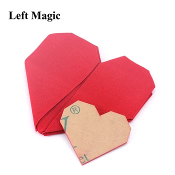 Hearting prin & Himitsu Magie Inima Rosie Pliere Trucuri Magice Comedie Stradă Până Aproape de Magia Carte de Magie Iluzie Pusti de Recuzită