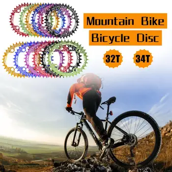 104Bcd Pozitive Și Negative Dinte Disc Rotund Îngust Larg Pinionul de Mountain Bike 32T 34T Manivela Dinte Disc Accesorii pentru Biciclete