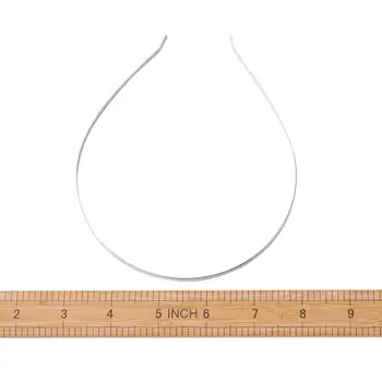 50 buc Moale de Bandă de susținere pentru Femei Fier Hairband Fete Accesorii de Par Simplu Headwea 120~125mm