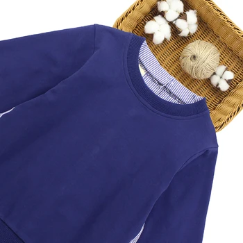 Fete Bluza Mozaic Bluze Camasi Pentru Fete Cu Dungi Fată Tricouri Tineri La Scoala Imbracaminte Pentru Fete 6 8 10 12 13 14 An