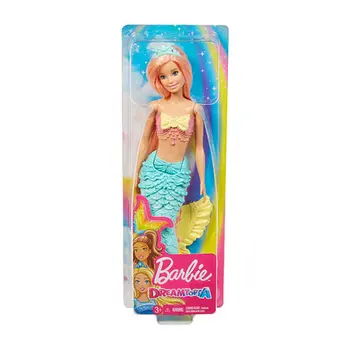 Brand Original Papusa Barbie Sirena Caracteristică Lumini de Curcubeu Jucarii pentru Fete Printesa Păpuși de moda pentru Copii Jucarii Copii Cadouri