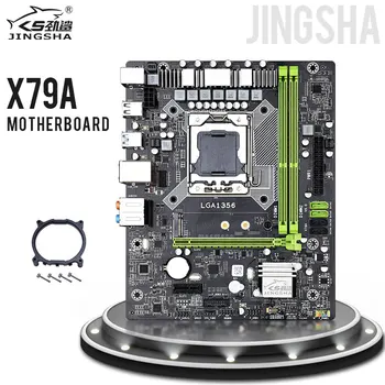 JINGSHA X79A LGA 1356 suport pentru placa de baza REG ECC server de memorie și xeon Procesor LGA1356