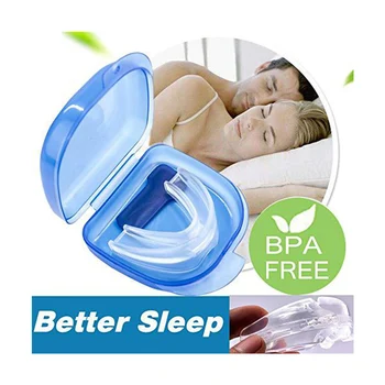 Anti-sforait purtător de cuvânt Anti Sforăit Aparat Dentar Apnee Garda de Bruxism Tava de Dormit Ajutor Proteză de Îngrijire a Sănătății Somn Sforait