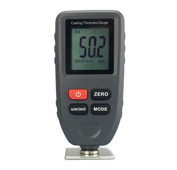 TC-100 Digitale Grosimea stratului de Acoperire cu Ecartament Tester de ultra-precizie de 0.1 um Rezoluție de Măsurare Fe/NFe Acoperiri de Vopsea Auto 0~1300um