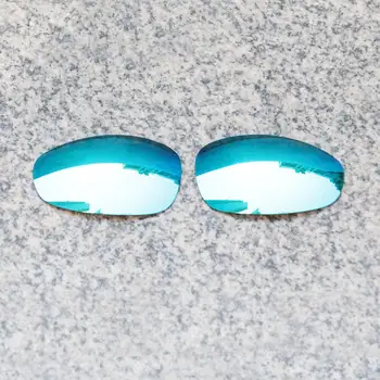 E. O. S Polarizate Îmbunătățită Lentile de Înlocuire pentru Oakley Julieta ochelari de Soare - Albastru de Gheață Polarizati Oglinda