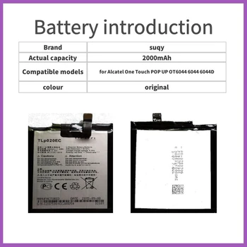 Suqy Acumulator Baterie pentru Alcatel One Touch POP-UP OT6044 Baterii Baterii pentru Alcatel 6044 6044D Bateria Instrument de Reparații de Seturi
