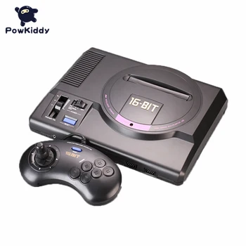 Powkiddy Clasic Nostalgic 16 Bit Acasă Consolă de jocuri HD/Iesire AV, Dual Controller Wireless Plus Un Controler cu Fir Joc din Copilarie