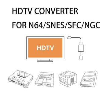 HD 1080P TV in siguranta Digital HD de Cablu de Casa HDMI 1080P convertidor de adaptador de PVC para SNES N64 NGC HDMI HD Adaptor