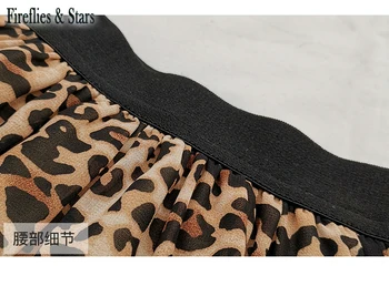 Vara fete 2 buc set baby tricou + fusta mini copii costum copii haine de moda lolli cap de leopard de imprimare de la 3 la 9 ani
