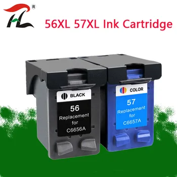 YLC 56XL 57XL înlocuire a cartușului de cerneală pentru hp 56 57 hp56 hp57 Deskjet 450 450cbi 450ci 450wbt F4140 F4180 5150 5550 printer