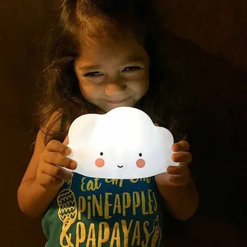 Cloud Forma Led Lumina De Noapte Pentru Copii Pepinieră Lampa De Dormitor Dormi Lumină Pentru Copiii Fată Jucărie Cadou