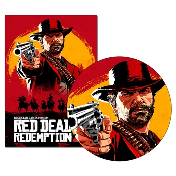 Red Dead Redemption 2 Joc de Panza Poster de Perete de Arta de Imprimare Tablou 20x30 60x90cm Tapet Decorativ de Perete Imagine pentru Camera de zi