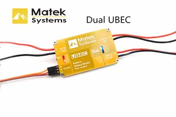 Matek UBEC U4A2P Dualway 4A 5 ~ 12V Baterie Built-in Monitor Aux Control Pentru RC Quadcopter Multicopter