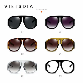 De lux Piața de Femei Supradimensionat ochelari de Soare Brand Celebru Designer 2019 Înaltă calitate Vintage sex Feminin de ochelari de Soare Moda Nuante UV400