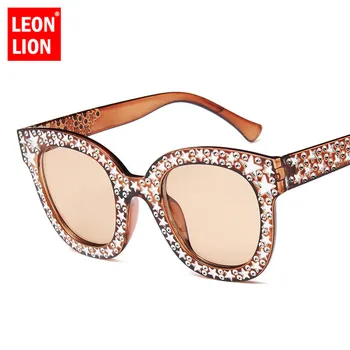 LeonLion 2021 Moda de Lux ochelari de Soare pentru Femei Brand Designer de Bărbat/Femei Ochelari de Soare Clasic Vintage UV400 Conducere Oculos De Sol