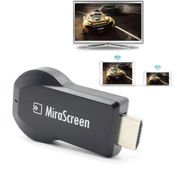 MiraScreen HD 1080P Dongle Wireless Display Receptor TV Stick WiFi 2.4 G de Frecvență pentru iOS Android Tablet