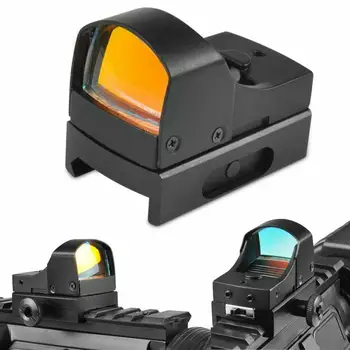 Mini VERY100 Reflex Holografic Red Dot Vedere domeniul de Aplicare Dual Luminozitate 20mm Weaver Rail Mount