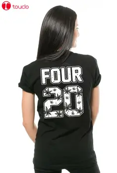 Iarba De Canabis 420 T-Shirt Thc Tricou Amuzant Marijuana Cămașă De Moda