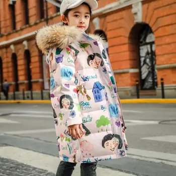 Copii, fete și băieți, jos jacheta 2019 iarna noi de imprimare de moda haine pentru copii îmbrăcăminte haine de adolescente ws1256