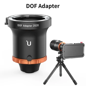 Ulanzi Actualizat DOF Camera Lens Adaptor de Montare EF Full Frame Camera Lens Adaptor Smartphone SLR/DSLR si Cinema Lens Adapter