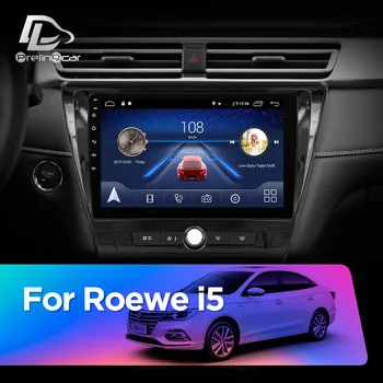 Prelingcar Android 10.0 Sistem de Auto Ecran Tactil IPS Stereo Pentru Roewe I5 ani player Stereo cu butoane naivgation sistem