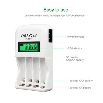 PALO 8 buc 1100mAh 1.2 v AAA acumulator pentru camera video MP3 mp4 microphoneplacement baterie