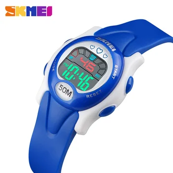 SKMEI Nou Brand de Moda pentru Copii Sport Ceas Digital cu LED-uri Ceasuri Fată Băiat Student la Multi Function Relogio Infantil 1478