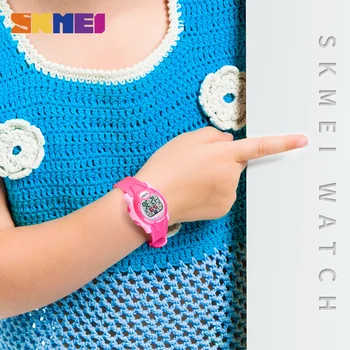 SKMEI Nou Brand de Moda pentru Copii Sport Ceas Digital cu LED-uri Ceasuri Fată Băiat Student la Multi Function Relogio Infantil 1478
