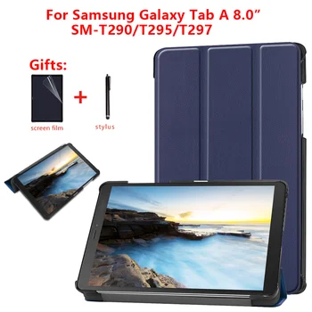 Caz pentru Samsung Galaxy Tab a 8.0 2019 Caz pentru Samsung galaxy tab a 8.0 2019 SM T295 T290 T297 Acoperire Magnetică funda+cadouri