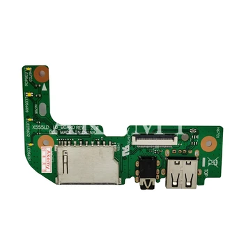 Nou Original cu cablu Pentru Asus X555 X555L X555LD X555LD_IO AUDIO USB CITITOR de CARD de BORD REV:2.0 MB Testat Navă Rapidă