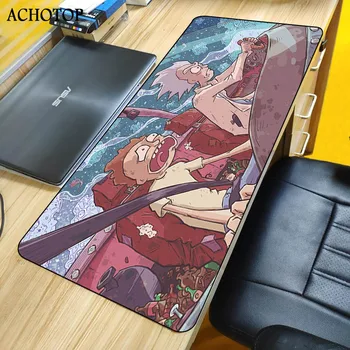 Anime Rick Mouse Pad Pad Mare, Laptop Mouse Notbook Calculator Creative Cauciuc Mat Gaming Mousepad pentru LOL