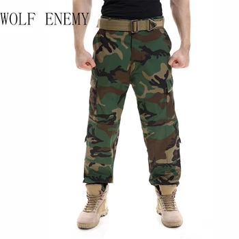 8 Culori de Designer Mens Militare de Camuflaj, Pantaloni de Marfă Armată în aer liber Bărbați Salopete Tactice Pantaloni pentru Bărbați