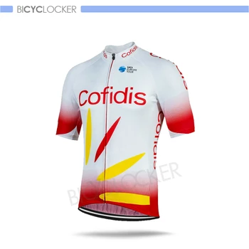 Vara Ciclism Jersey Pro Echipa Cofidis Le Credit En Ligne Topuri Om Maneci Scurte Mtb Uniforme Maillot Ciclismo Hombre Verano 2020